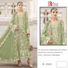 Bilqis B 258 A To D Chiffon Pakistani Salwar Suits Wholesalers In Surat